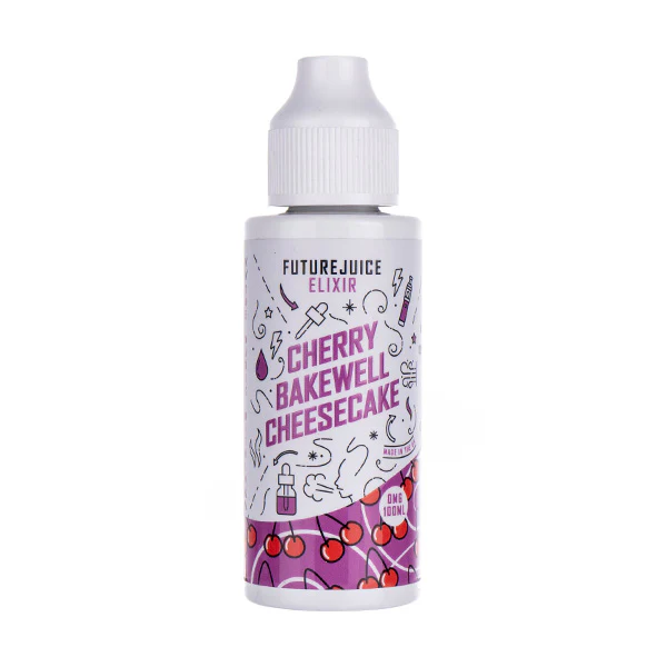 CherryBakewellCheesecake100mlShortfillE-LiquidbyFutureJuiceElixirs