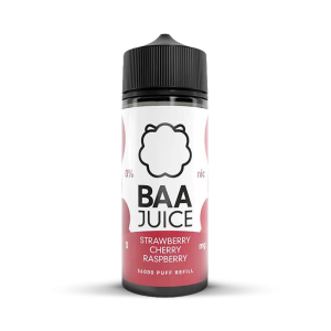 Baa Juice - Strawberry Cherry Raspberry - 120ml Shortfill