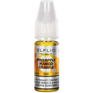 Pineapple mango orange flavored e-liquid