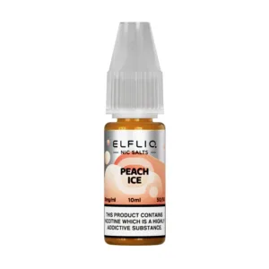 Elfliq - Peach Ice - 10ml Nic Salt