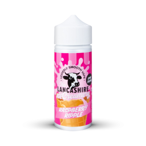 Lancashire Ice Creamery - Raspberry Ripple - 120ml Shortfill