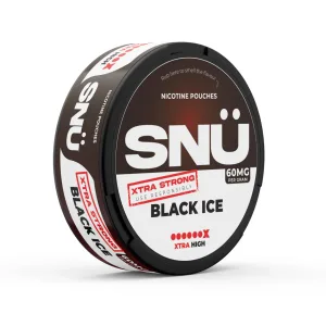 SNÜ Nicotine Pouches - Black Ice