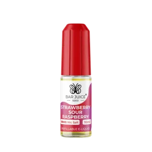 Bar Juice 5000 - Strawberry Sour Raspberry - 10ml Nic Salt