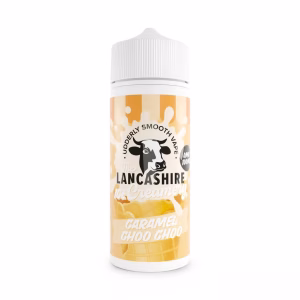 Lancashire Ice Creamery - Caramel Choo Choo - 120ml Shortfill