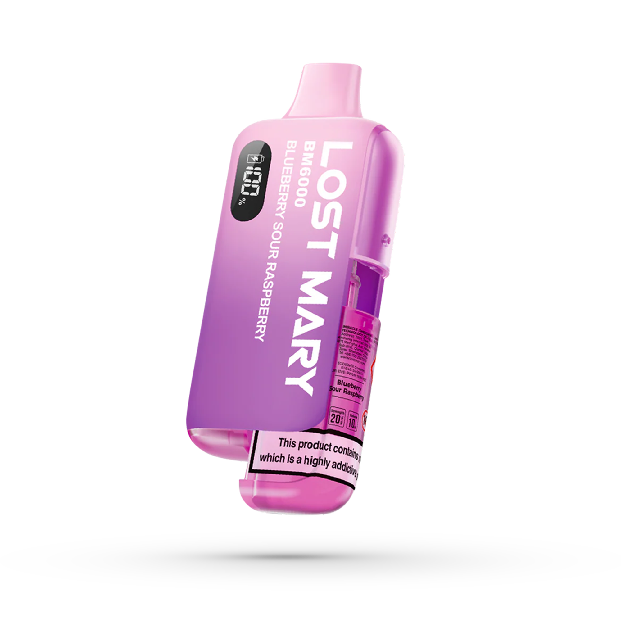 LOST MARY - Blueberry Sour Raspberry - BM6000