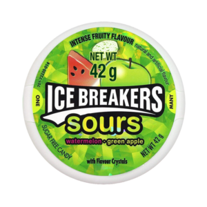 Ice Breakers Sours - Watermelon & Green Apple - (42g)