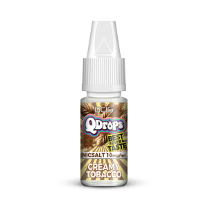 QDrops - Creamy Tobacco - 10ml Nic Salt