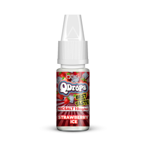 QDrops - Strawberry Ice - 10ml Nic Salt